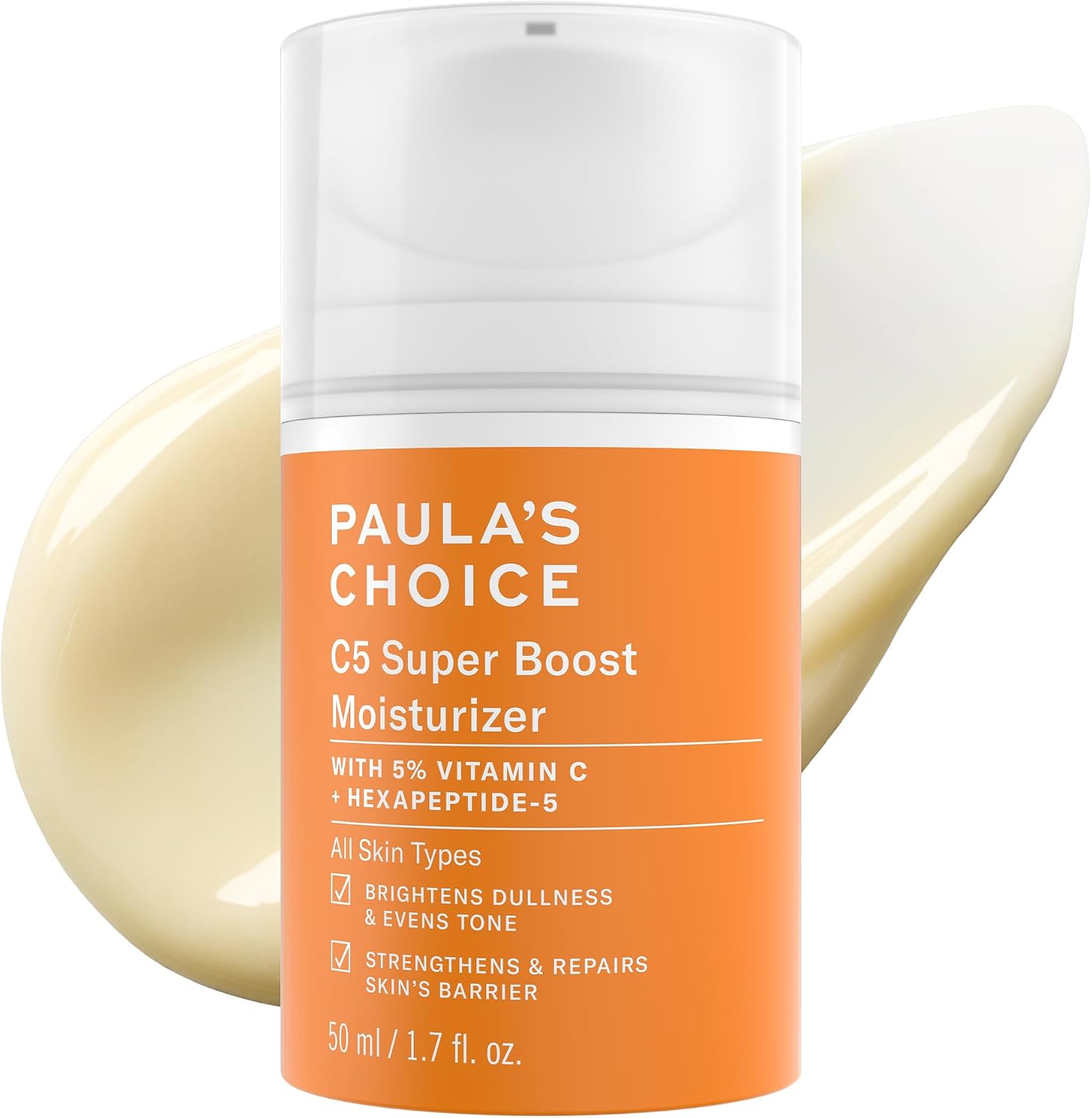 Paula's Choice C5 Super Boost Face Moisturizer front view bottle