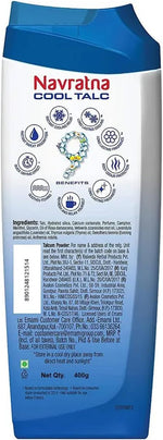 Navratna cool mint fresh talc full product packaging display