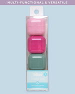Polypropylene plastic mini containers suitable for airport carry on bags