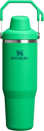 Stanley Frost white premium gym bottle with integrated cap holder