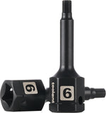 toolant 1/2-Inch Drive 17mm Impact Hex Bit Sockets, 2-Piece | S2 steel one-piece sockets feature anti-roll flats, pin holes, and laser-etched size markings - Image 11