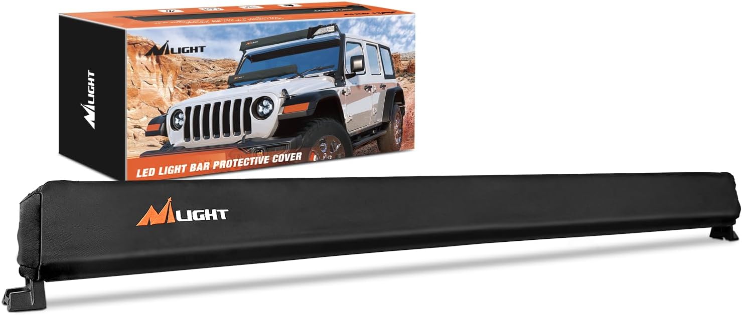 Nilight 52 inch LED light bar cover front view