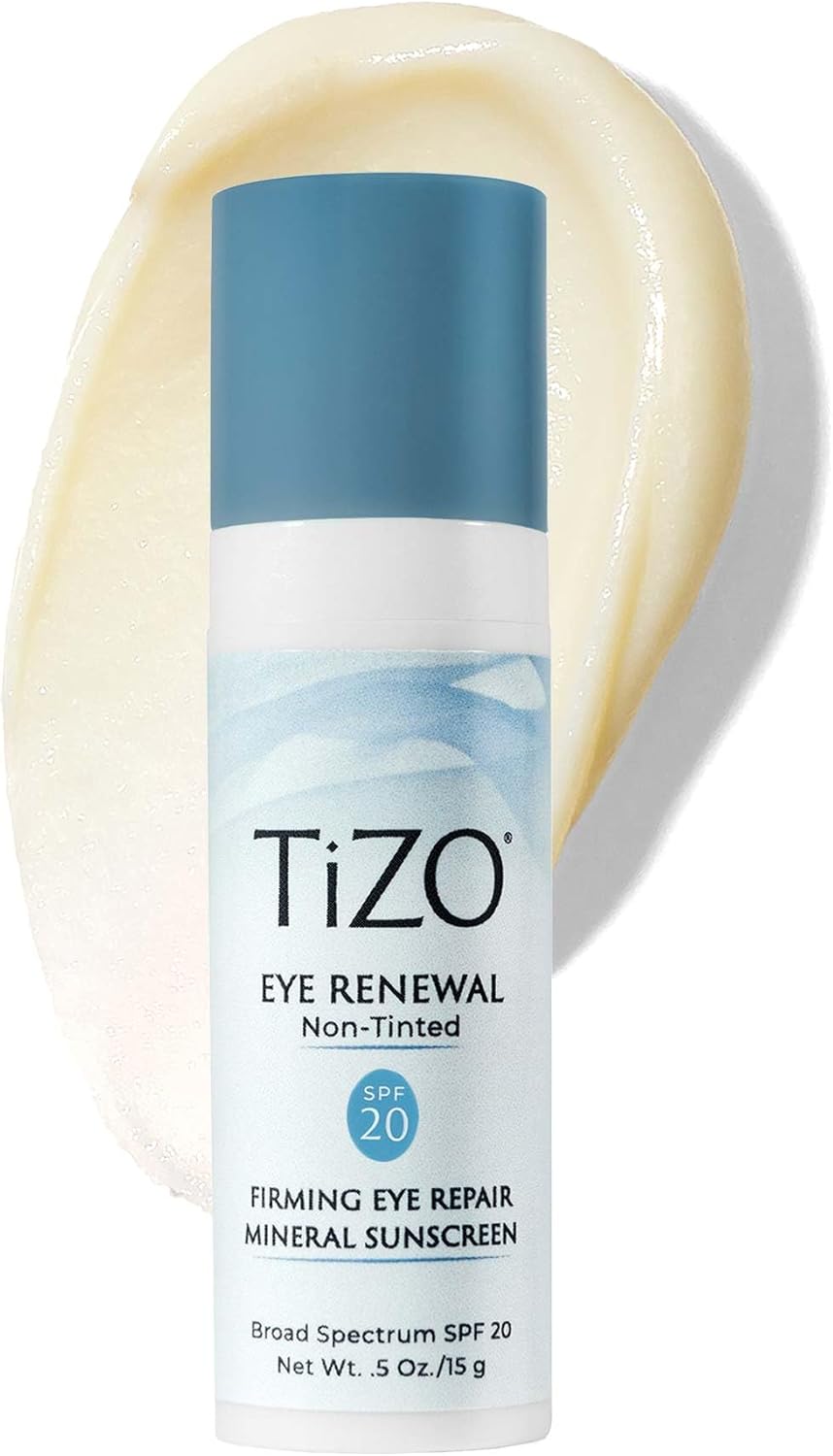 TIZO Eye Renewal SPF 20 mineral eye cream 0.5 ounce bottle front view buy online