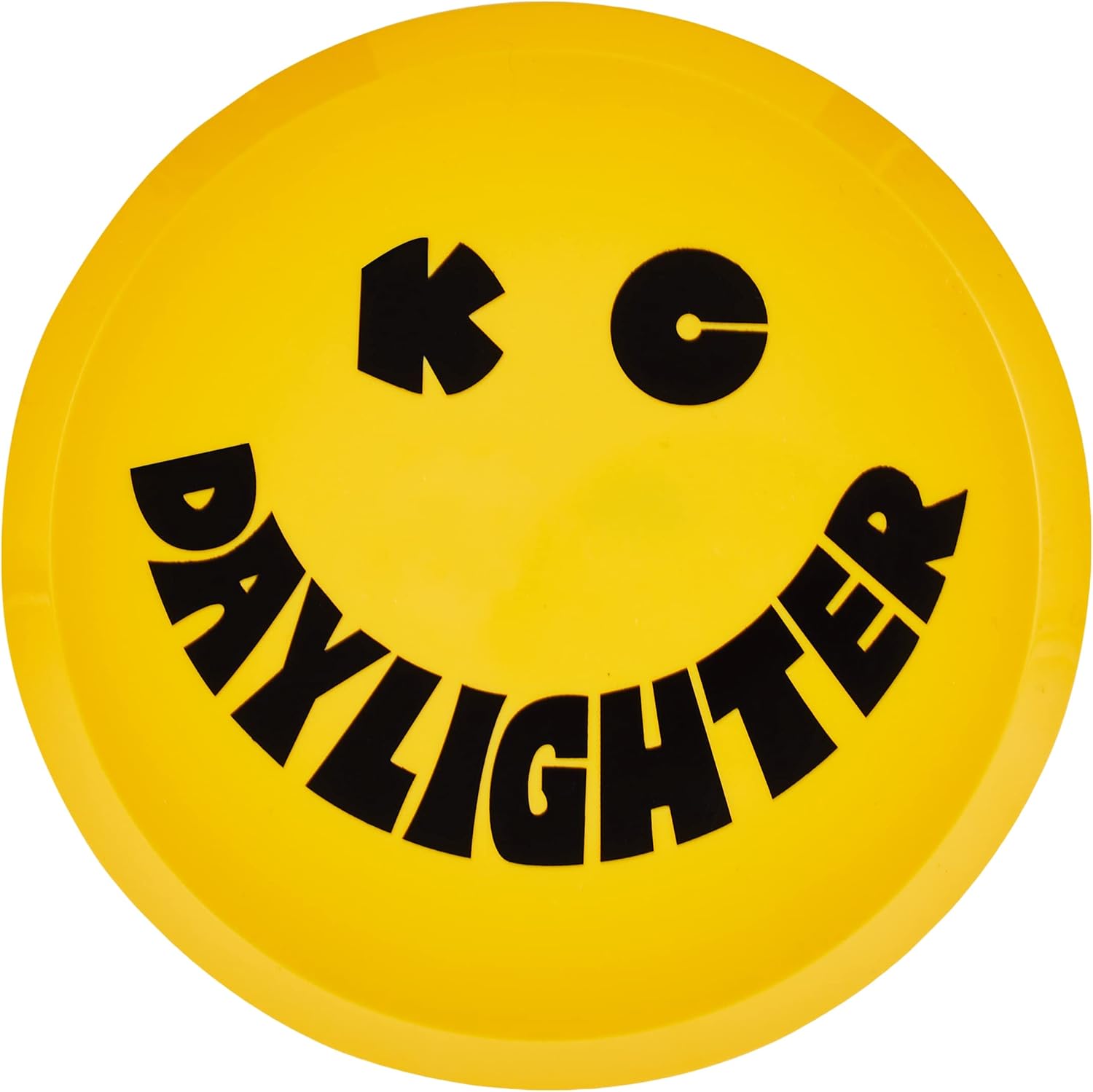 KC HiLiTES 5202 6-inch yellow plastic light cover front view