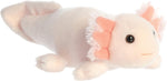 Aurora Mini Flopsie Axel Axolotl stuffed animal front view plush toy