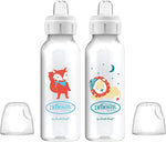 Dr. Brown's Milestones Narrow Sippy Bottle, 100% Silicone Soft Sippy Spout, 8oz/250mL, 6m+, Lion - Image 13