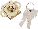 First Watch Security 1319 Mailbox Lock Finish, Polished Brass - Image 1