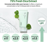 Celimax oil free cica gel cream tube on a clean background highlighting the fresh centella asiatica extract benefits.