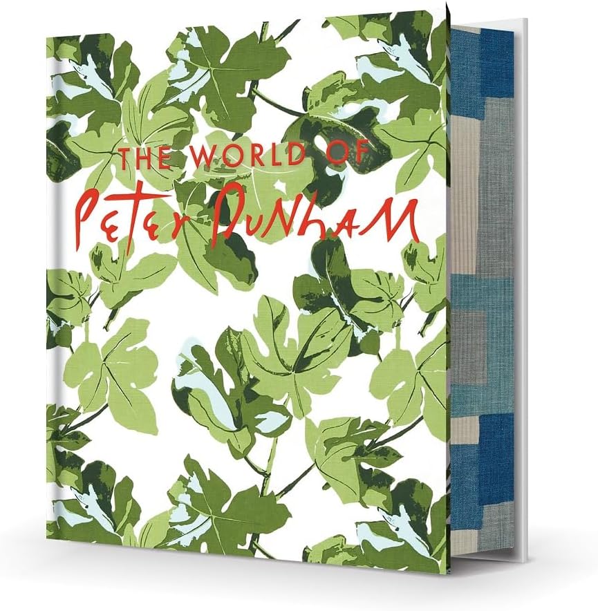Peter Dunham Global Style From Paris To Hollywood hardcover book front cover view showcasing Fig Leaf pattern