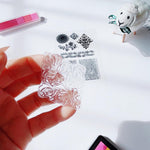 AHTOLS clear rubber seal stamp for DIY scrapbooking