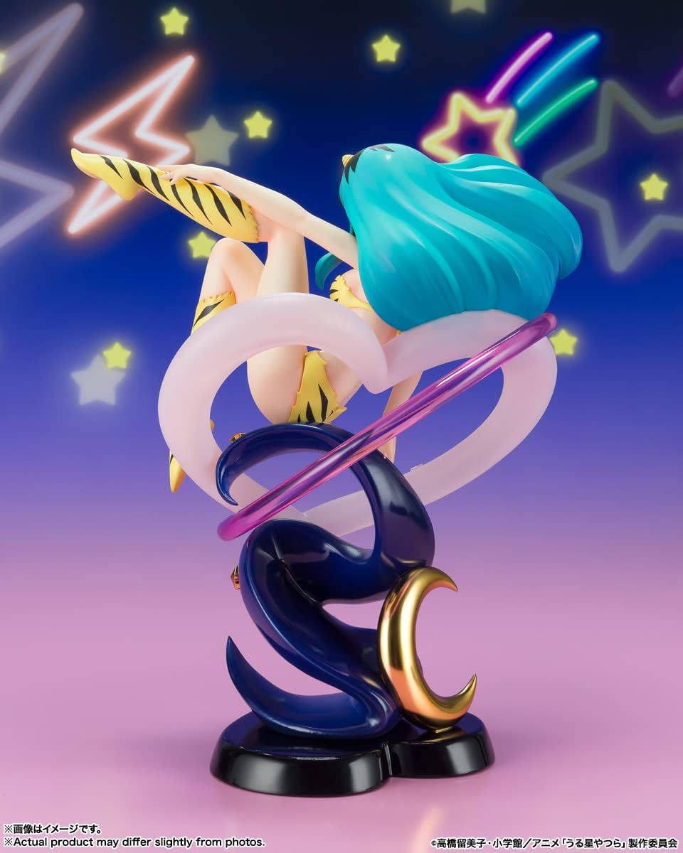Bandai Spirits Lum figure close up on translucent hair