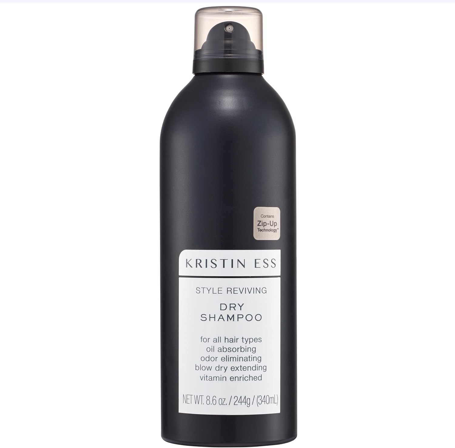 Kristin Ess Volumizing Jumbo Dry Shampoo Spray for Oily Hair + Frizz with Vitamin C - Oil Absorbing Style Extender with Minimal Residue - Sulfate Free + Vegan + Color Safe - Fresh Pear Fragrance - Image 1