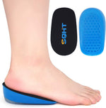 SQHT Height Increase Insoles - 1 Inch Heel Lift for Achilles Tendonitis, Heel Pain and Leg Length Discrepancy, Shoe Inserts for Men and Women (Large (1" Height)) Blue&Beige - Image 15