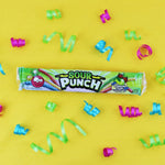 American Licorice Company Sour Punch rainbow candy bulk pack display.
