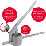 Westmark 41 centimeter kitchen press overhead view