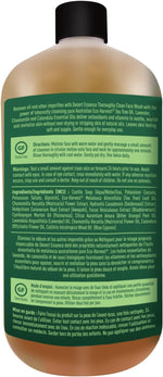 Desert Essence Thoroughly Clean Face Wash texture and lather preview