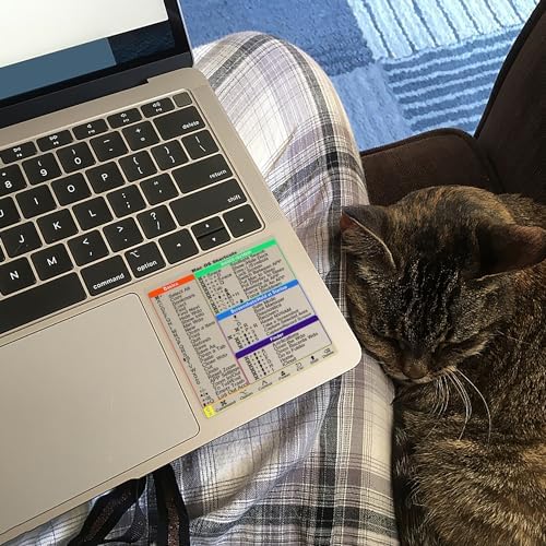 Application process for Mac OS keyboard stickers