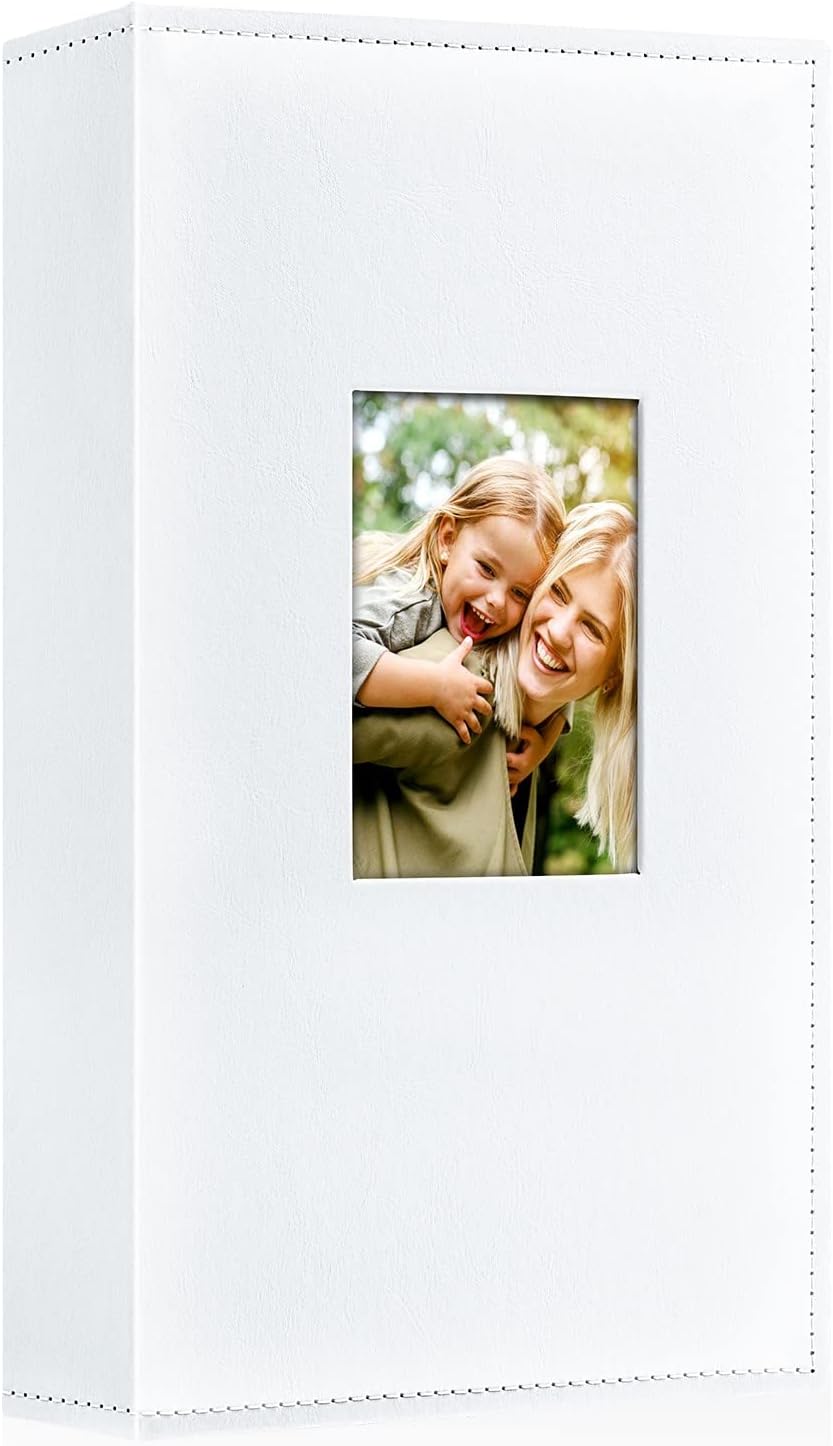 Ywlake Photo Album 4x6 500 Pockets Photos, Extra Large Capacity Family Wedding Picture Albums Holds 500 Horizontal and Vertical Photos Brown - Image 12