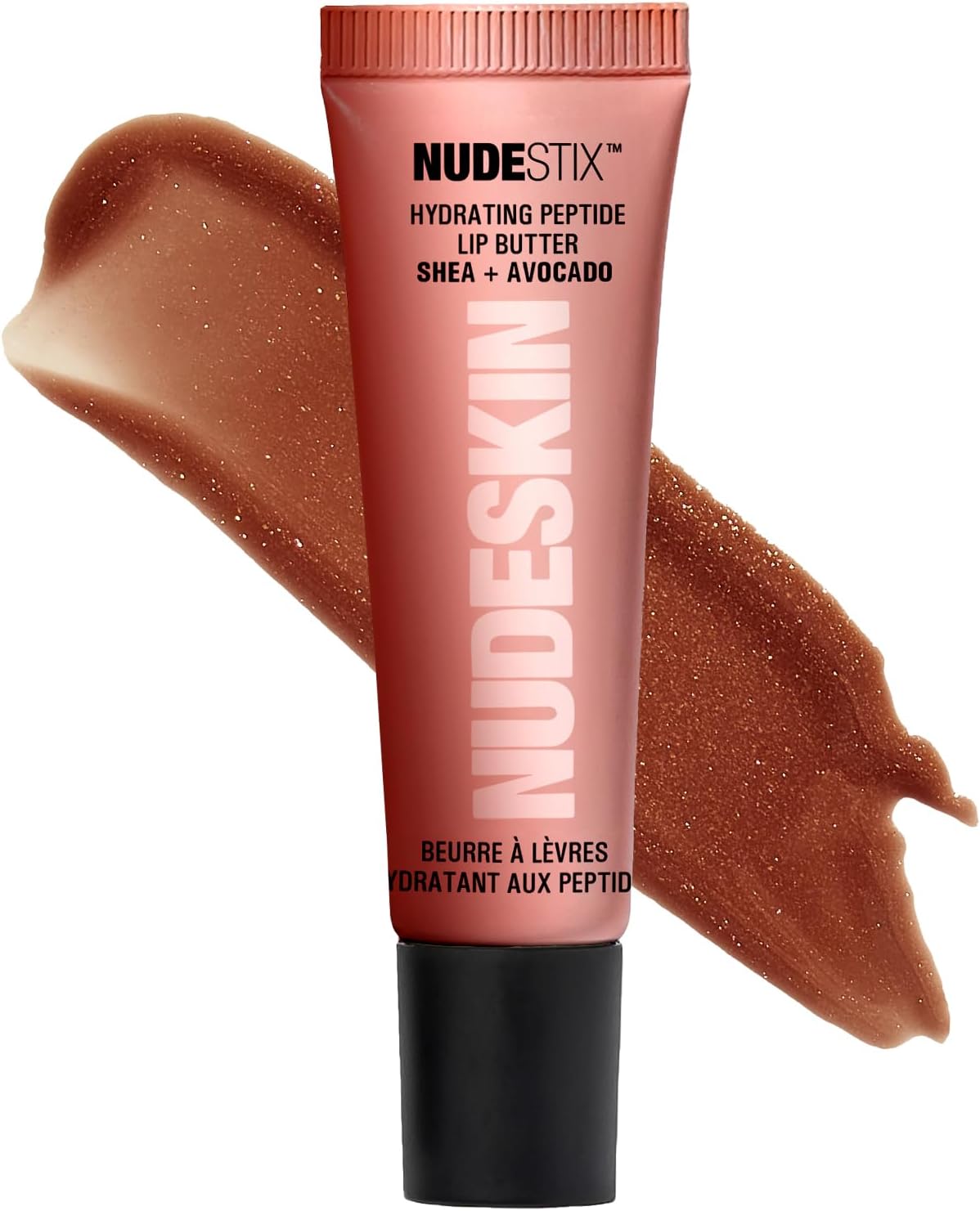Nudestix Hydrating Peptide Lip Butter - Glossy Lip Balm with Avocado, Shea Butter & 2% Peptides for Hydration & Plumping | Clean, Vegan & Cruelty-Free - Image 13