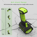 Symcode barcode scanner package contents with stand and cables