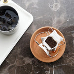Watchget solid wood coffee drip stand holder lifestyle shot
