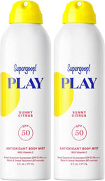 Supergoop! PLAY Antioxidant Body Mist Vitamin C -SPF 50 PA++++ Broad Spectrum Sunscreen - Body Spray - Great for Active Days - Image 13
