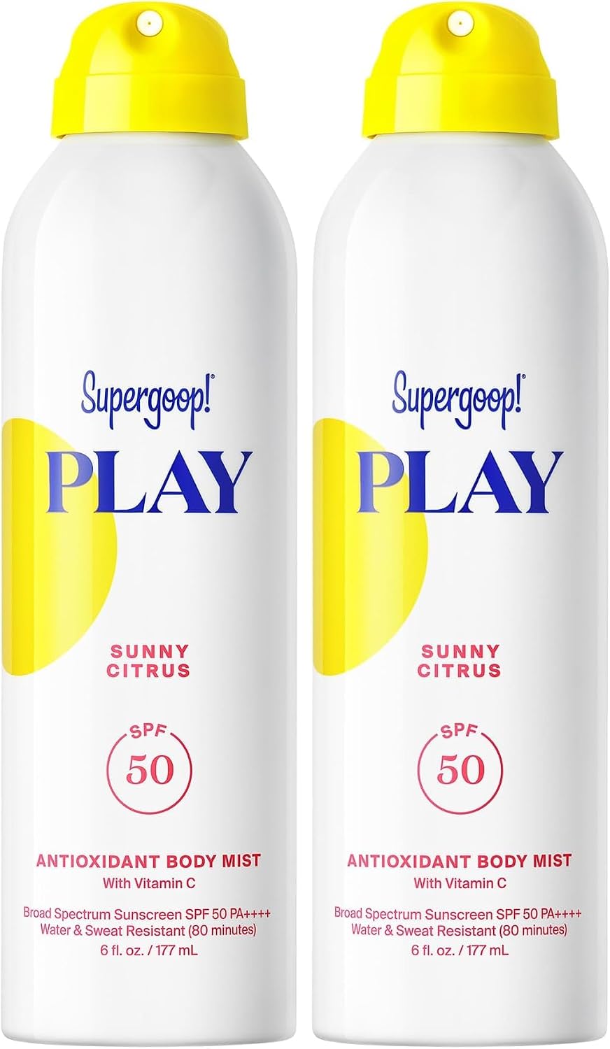 Supergoop! PLAY Antioxidant Body Mist Vitamin C -SPF 50 PA++++ Broad Spectrum Sunscreen - Body Spray - Great for Active Days - Image 13