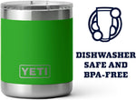 Yeti stainless steel lowball with magnetic MagSlider lid attached