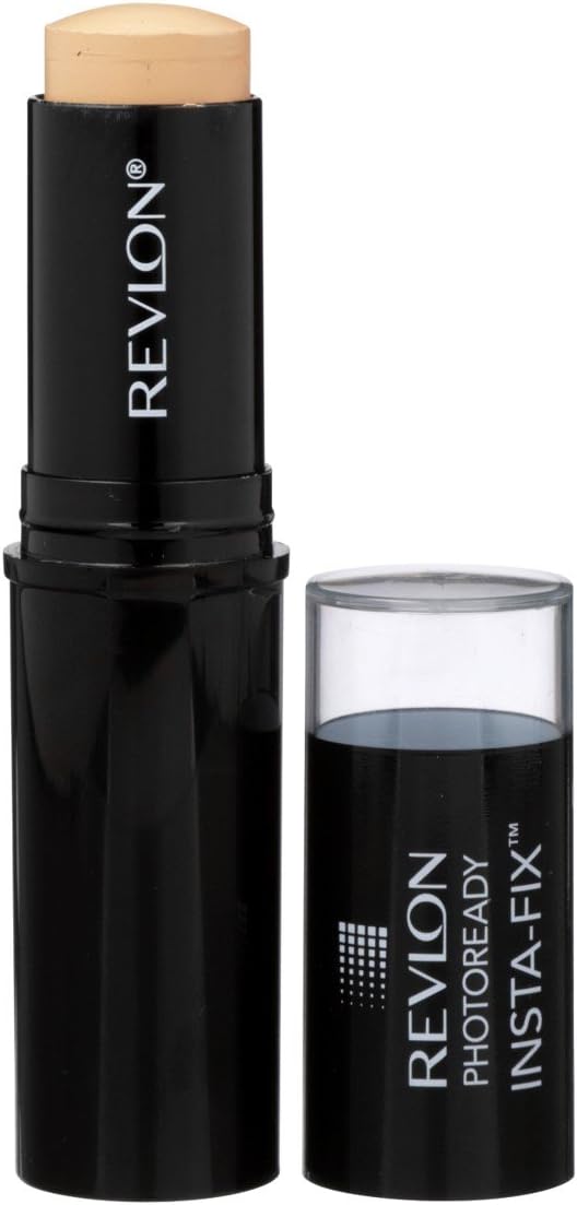 Revlon Foundation Stick, PhotoReady Insta-Fix Face Makeup for All Skin Types, SPF 20, Longwear Light-Medium Coverage with Natural Finish, 160 Medium Beige, 1 Oz - Image 12