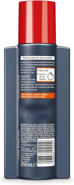 Alpecin hair energizer shampoo back label details