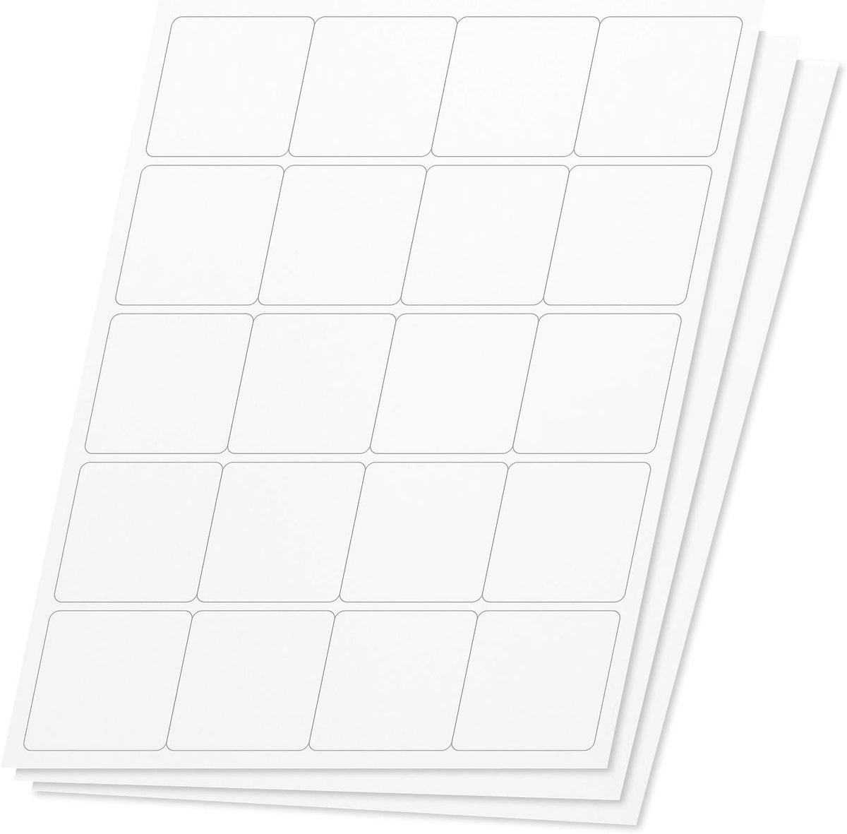 OfficeSmartLabels Rectangular Address Labels, 1 x 2 inch, White | Laser & Inkjet Compatible, 40 per sheet, 400 Labels, 10 sheets - Image 14