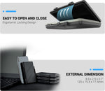 JJC 24-slot memory card protective case angled perspective view