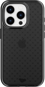 Tech21 Evo Check Case Apple iPhone 15 Pro front view impact protection