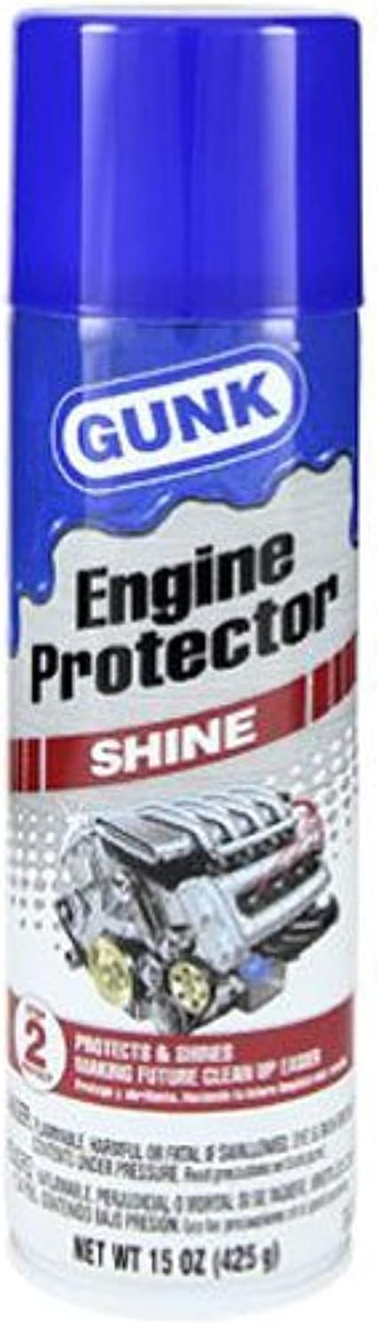 GUNK CEB1 Engine Shine Protector and Detailer fifteen ounce aerosol spray front view