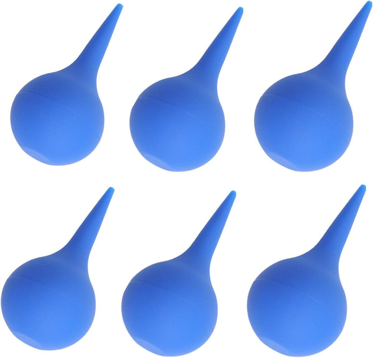 ZPRODESTD Hand Bulb Ear Syringe 6 pack front view for earwax removal.
