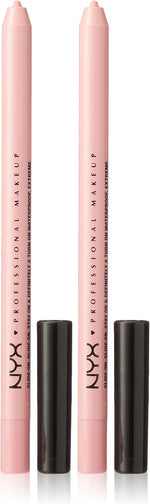 NYX cosmetic slide on lip pencil texture swatch