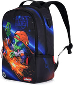 School Backpack with USB Charging Port for Teenagers, Water Resistant Designer Daypack with Laptop Compartment for 15.6 Inch Laptop, Hacker - Image 10