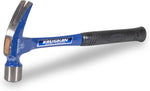 Vaughan straight claw solid steel hammer front view