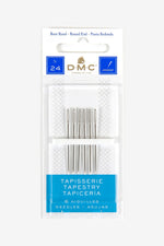 DMC Tapestry Hand Needles Size 24 front view packaging