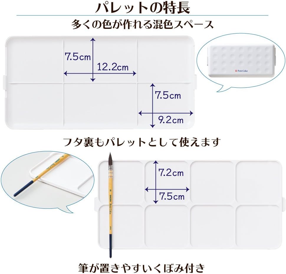 Sakura NCW-60 art supply box close up view
