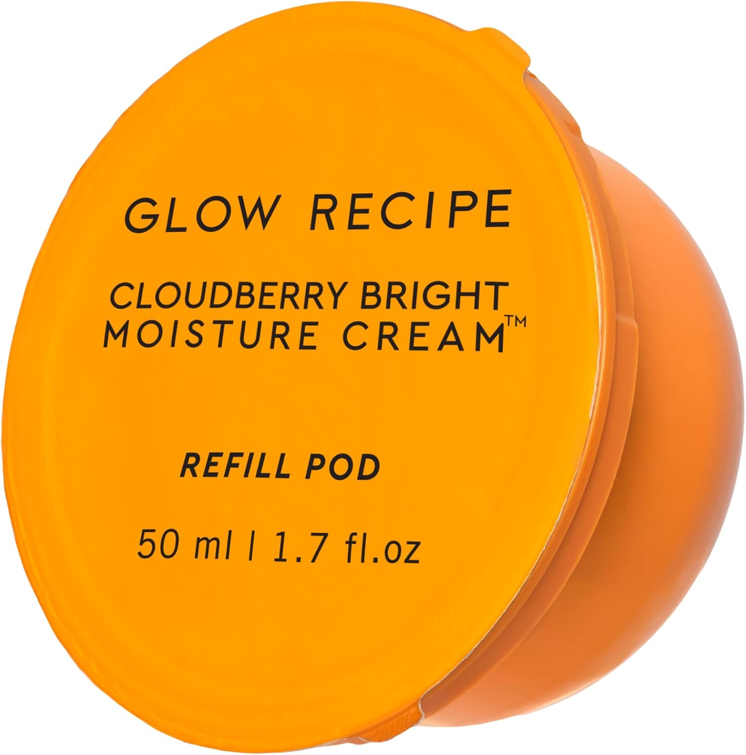 Glow Recipe Cloudberry Bright Moisture Cream Refill Pod front view on premium e-commerce background