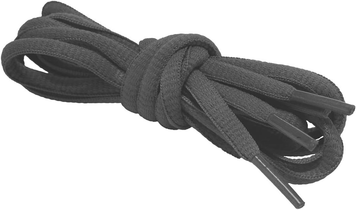 Oval Shoelaces Half Round 1/4" Shoe Laces for Athletic Shoelaces [2 Pairs] 8 Colors 8 Different Lengths - Image 9