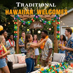 FuturePlusX authentic USA imported beach theme party supplies banner arrangement