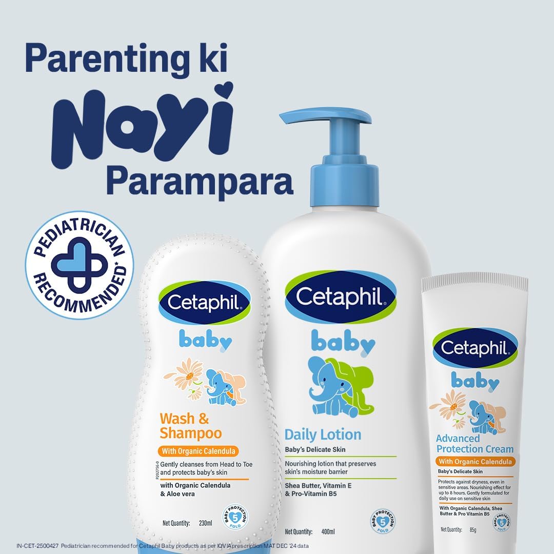 Cetaphil baby wash and shampoo lifestyle bath time