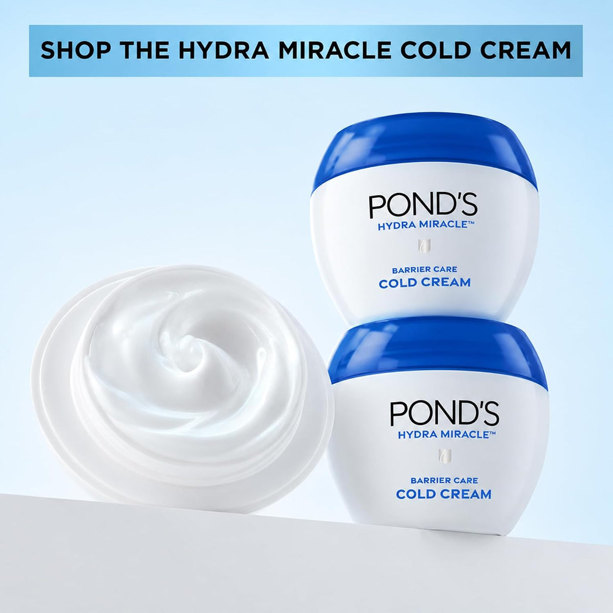 Pond's Moisturising Cold Cream side view packaging