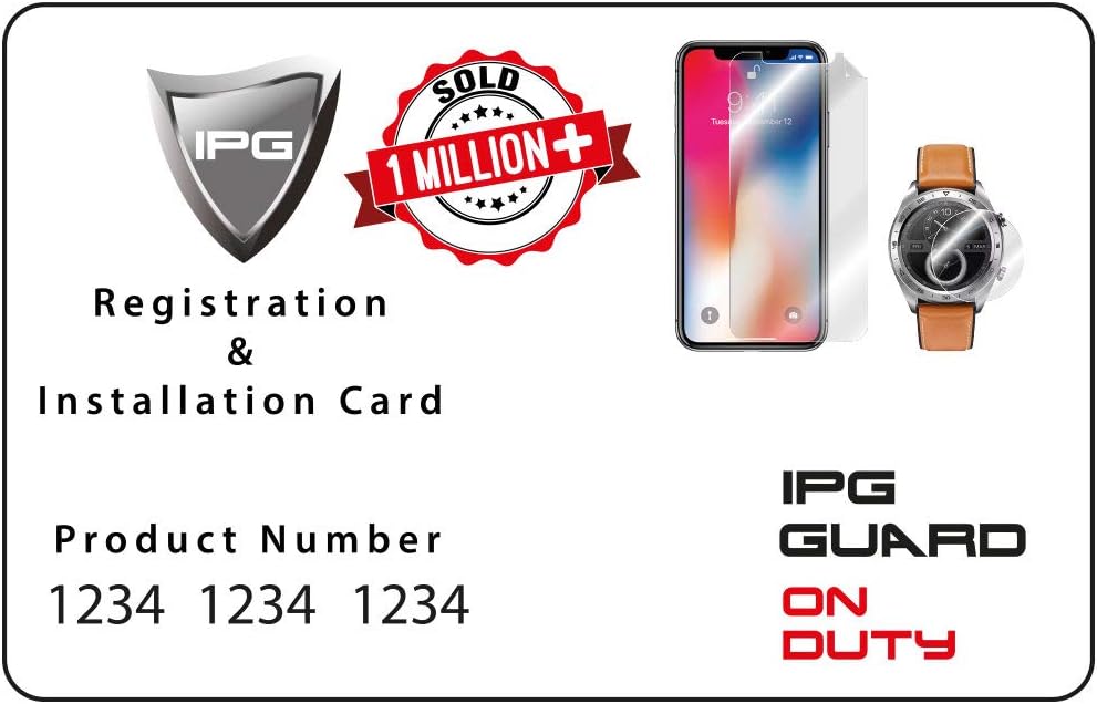 Transparent ultra HD screen protector sheet layout