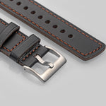 hemsut h Leather Watch Bands for Men, Horween Quick Release Leather Watch Strap Vintage Watch Replacement Wrap of 18mm, 20mm, 22mm - Image 9