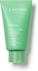Clarins SOS Pure Rebalancing Clay Mask front view bottle