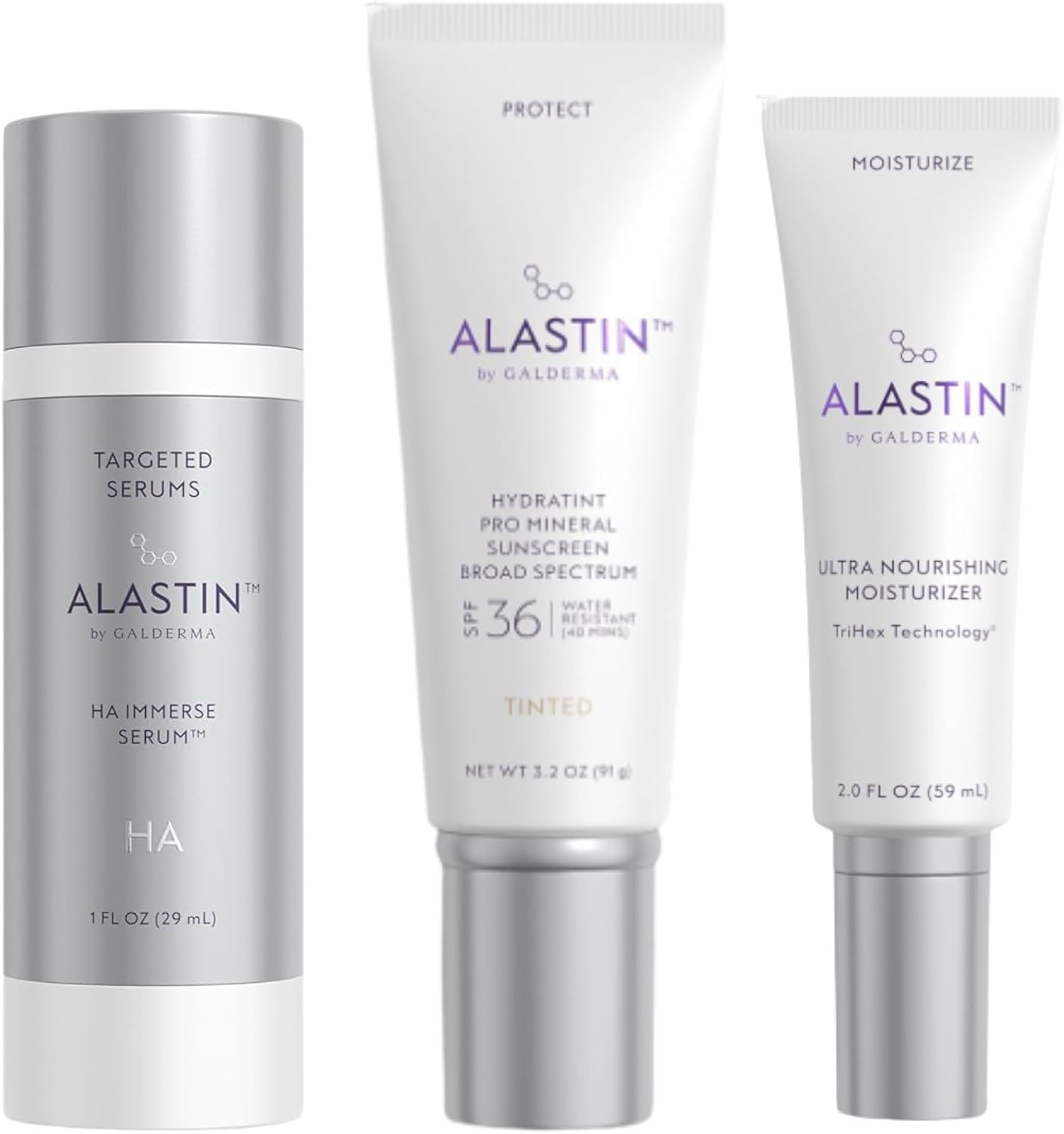 ALASTIN Skincare Plump and Hydrate Bundle front product view