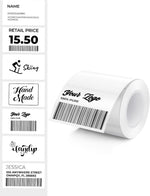 BPA free thermal label roll for price tagging